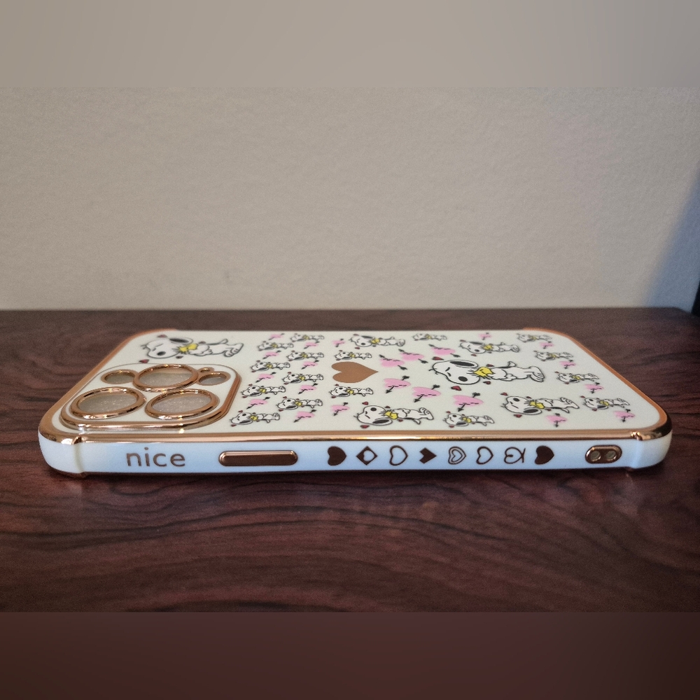 ๐๐๏ธ Gift Charming Snoopy Love Themed Iphone 14 Pro Max Phone Case - Picture 2 of 3